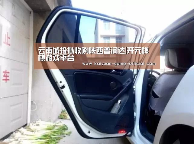 云南城投拟收购陕西普润达|开元牌棋游戏平台(图3) 开元牌棋